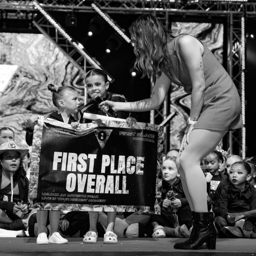Footworks competition team dancers